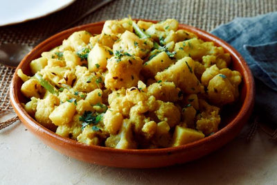 Aloo Gobi (Potato and Cauliflower Curry)