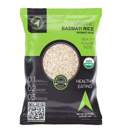 Organic Basmati Rice 1 Kg