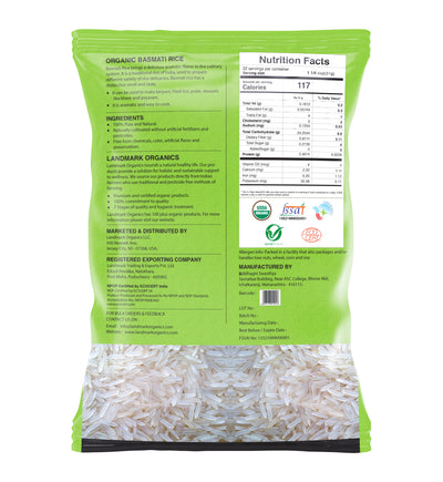 Organic Basmati Rice 1 Kg